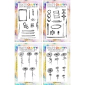 That's Crafty! A5 Stamp Set Bundle - Mark Making & Word Flowers